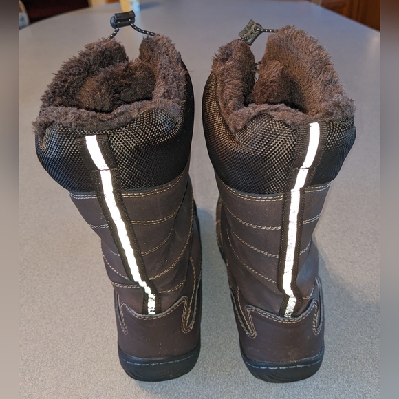 JBU Jambu Youthful Womens Mid Calf Winter Boots Brown Vegan Faux Fur 7.5-8 Cute! - Picture 7 of 15